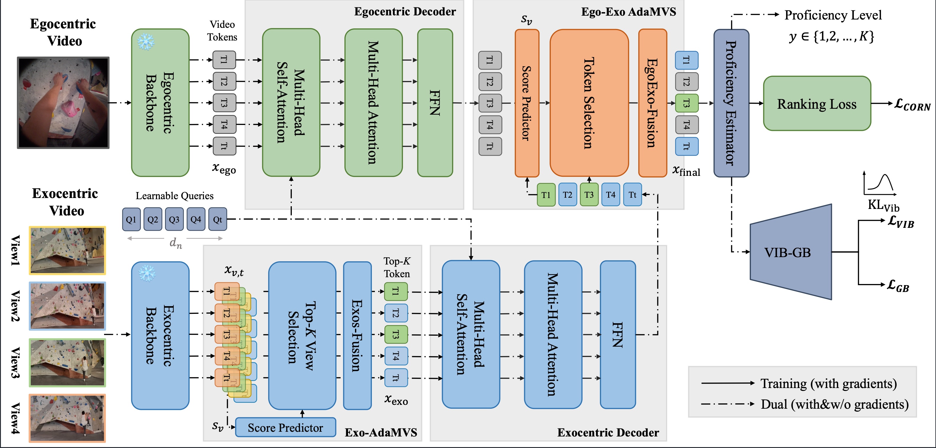 AdaMVS and VIB-GB architecture